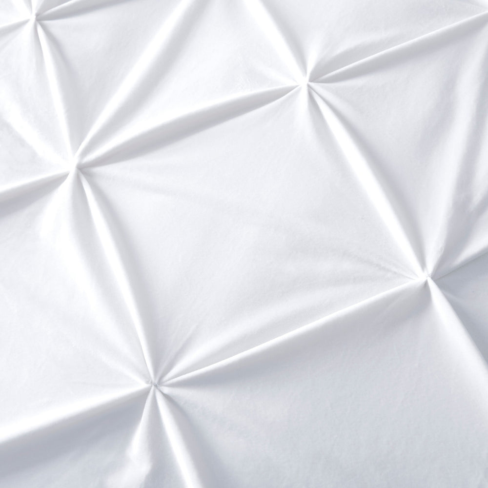 Sleeptime dekbedovertrek Pintuck - velvet - wit