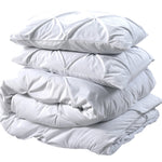 Sleeptime dekbedovertrek Pintuck - velvet - wit