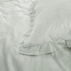 Sleeptime dekbedovertrek ruffles - cappuccino wit - velvet