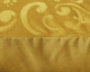 Velvet dekbedovertrek Sultan - embossed - goud - 1-persoons (140x220 + 60x70cm)