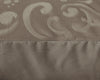 Velvet dekbedovertrek Sultan - embossed - taupe - 1-persoons (140x220 + 60x70cm)