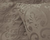 Velvet dekbedovertrek Sultan - embossed - taupe - 1-persoons (140x220 + 60x70cm)
