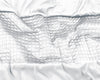 Sleeptime dekbedovertrek velvet band - wit - microvezel