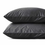 Velvet kussensloop (Per 2 st) - Antraciet