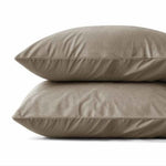Kussensloop (Per 2 st) - Taupe - Velvet