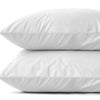 Kussensloop 60x70 cm (Per 2 st) - Wit - Velvet
