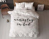 Sleeptime dekbedovertrek Namastay - Wit - Microvezel - 1-persoons (140x220 + 60x70cm)