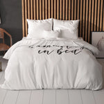 Sleeptime dekbedovertrek Namastay - Wit - Microvezel - 1-persoons (140x220 + 60x70cm)