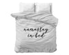 Sleeptime dekbedovertrek Namastay - Wit - Microvezel - 1-persoons (140x220 + 60x70cm)