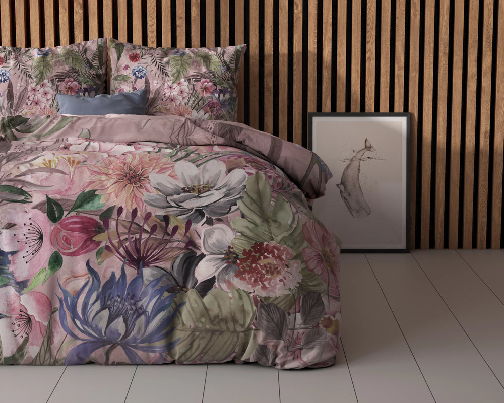 Sleeptime dekbedovertrek Tess - microvezel - 2-persoons (200x220 + 2st 60x70 cm)