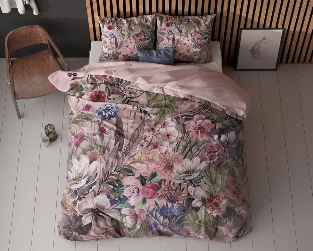 Sleeptime dekbedovertrek Tess - microvezel - 2-persoons (200x220 + 2st 60x70 cm)