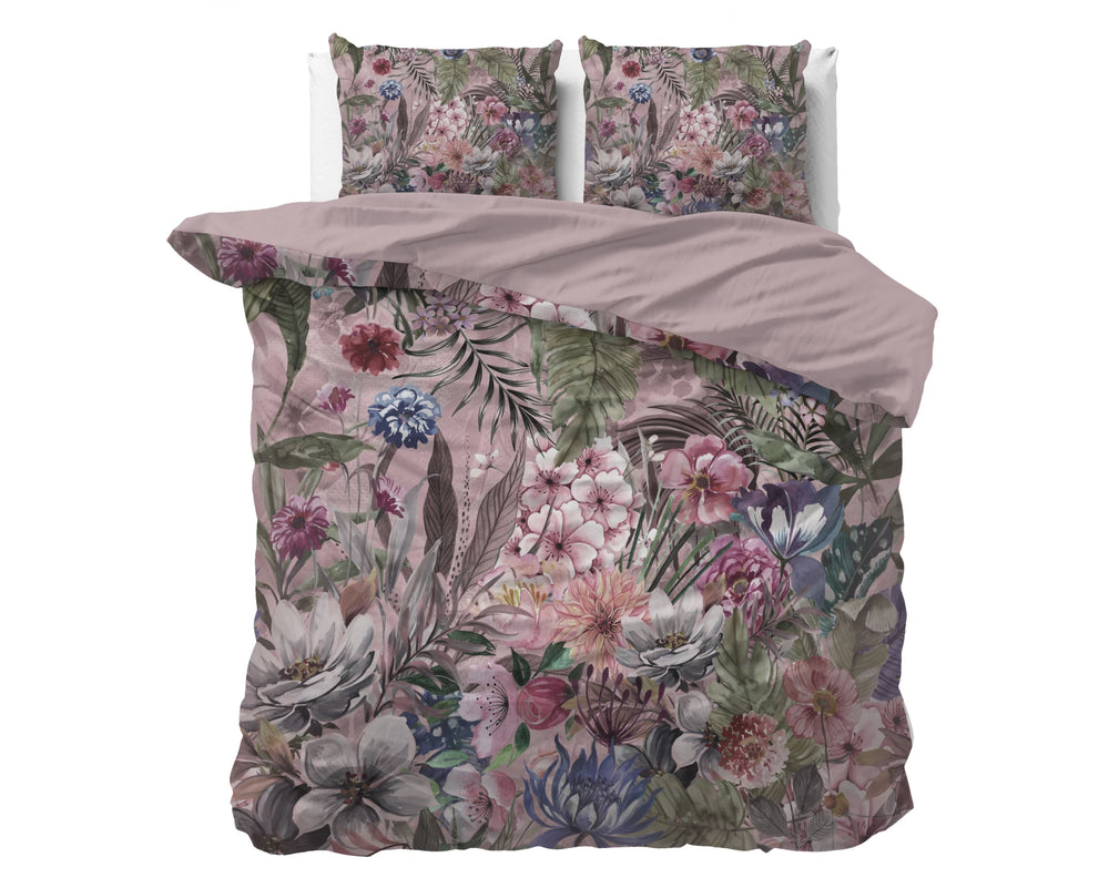 Sleeptime dekbedovertrek Tess - microvezel - 2-persoons (200x220 + 2st 60x70 cm)