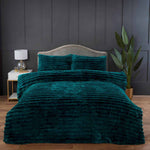 Rabbit Faux Fur dekbedovertrek - Groen