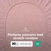 Decoware hoeslaken - Katoen  - Roze