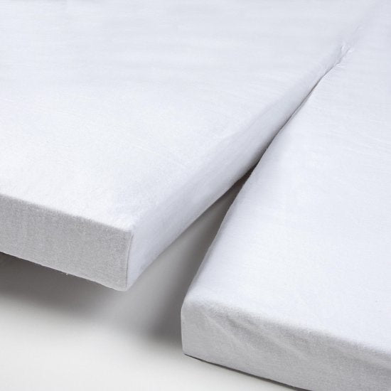 Splittopper hoeslaken - jersey - 160x220 cm