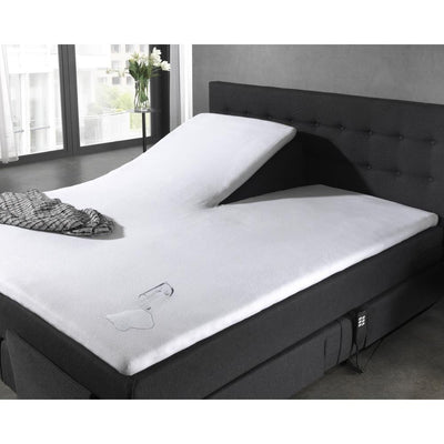 Splittopper waterdichte molton matrasbeschermer