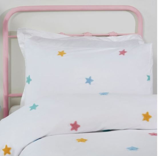 Kinderdekbedovertrek Stars - microvezel