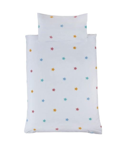 Dekbedovertrek Stars - Microvezel - 1-persoons (135x200 + 50x75 cm)