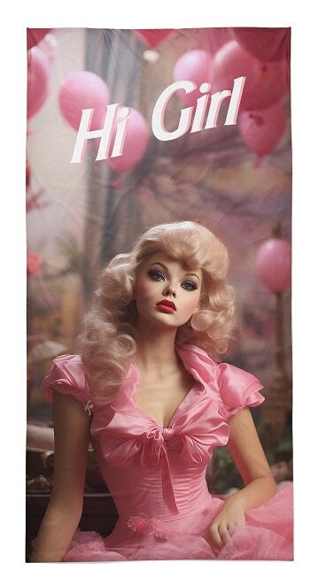 Strandlaken Hi Girl - 70x140 cm