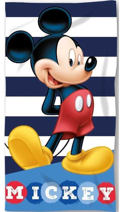 Strandlaken Mickey Mouse - katoen - handdoek 70x140 cm