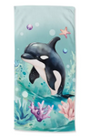 Strandlaken Orca - 75x150 cm