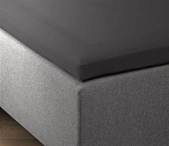 Topper hoeslaken - katoen - 90x220 cm