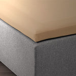 Topper hoeslaken - katoen - 90x220 cm
