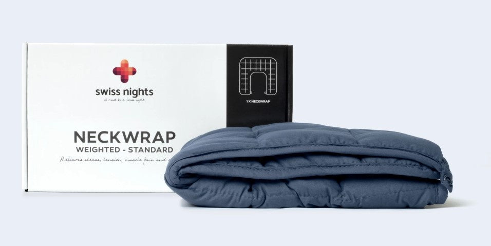 Verzwaard neckwrap - antraciet