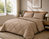Decoware dekbed zonder overtrek incl. kussensloop -  taupe