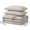 Dreamhouse verkoelend zomerdekbed zonder overtrek Blue Cell Incl. kussensloop - Taupe