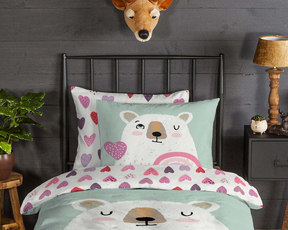 Good Morning dekbedovertrek Ted - Flanel