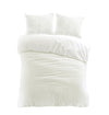 Teddy dekbedovertrek onderkant microvezel - ivoor - lits-jumeaux (240x220 + 2st. 60x70 cm)