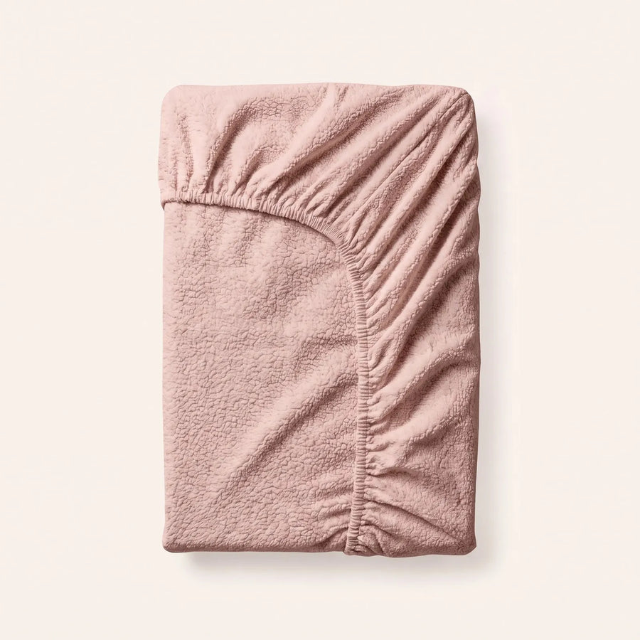 Over dit teddy fleece hoeslaken