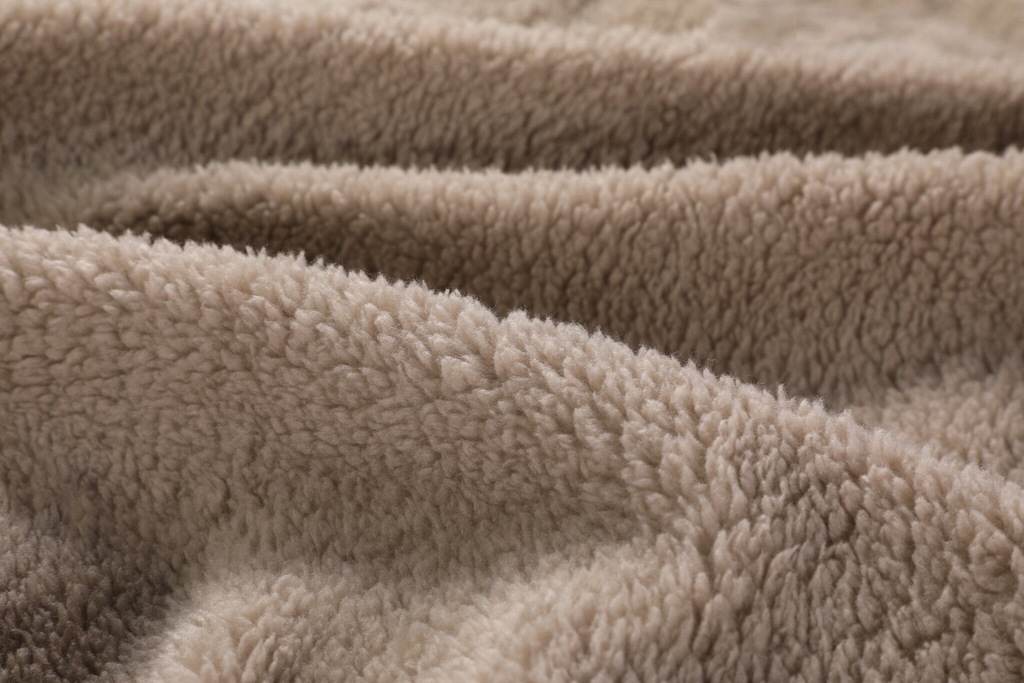 Teddy dekbedovertrek onderkant microvezel - zand - lits-jumeaux (240x220 + 2st. 60x70 cm)