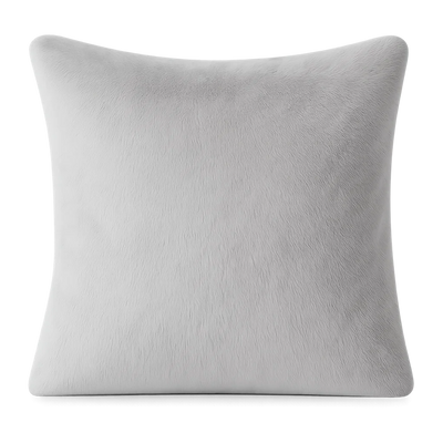 Teddy fleece kussensloop 60x70 cm - Grijs - Per stuk