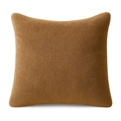 Teddy fleece kussensloop 60x70 cm - Mink - Per stuk