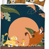 Lion King dekbedovertrek Jungle - polykatoen - 1-persoons (140x200 + 65x65 cm)