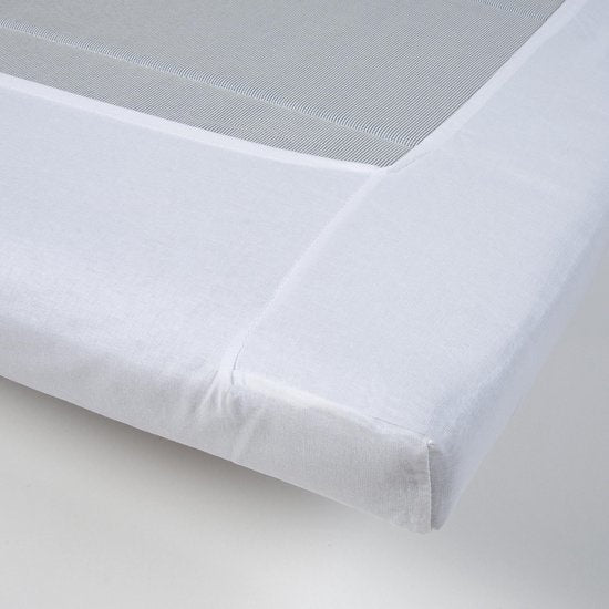 Topper hoeslaken - percale katoen - 200x220 cm