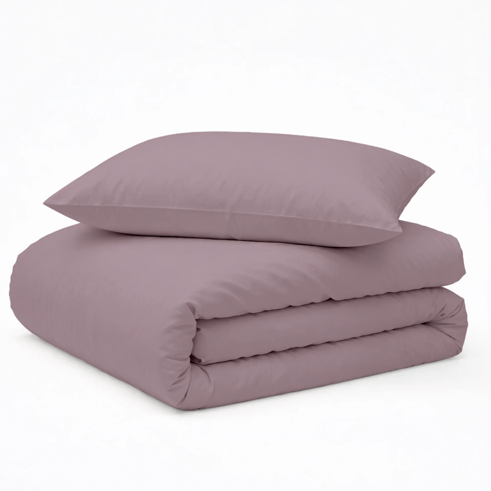 Decoware peuterbed dekbedovertrek uni - Katoen - Roze - 120x150 + 60x70 cm