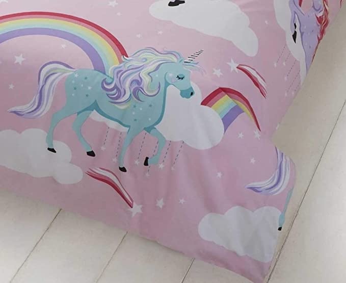 Ledikant My little unicorn dekbedovertrek - katoen - 100x140 + 40x60 cm