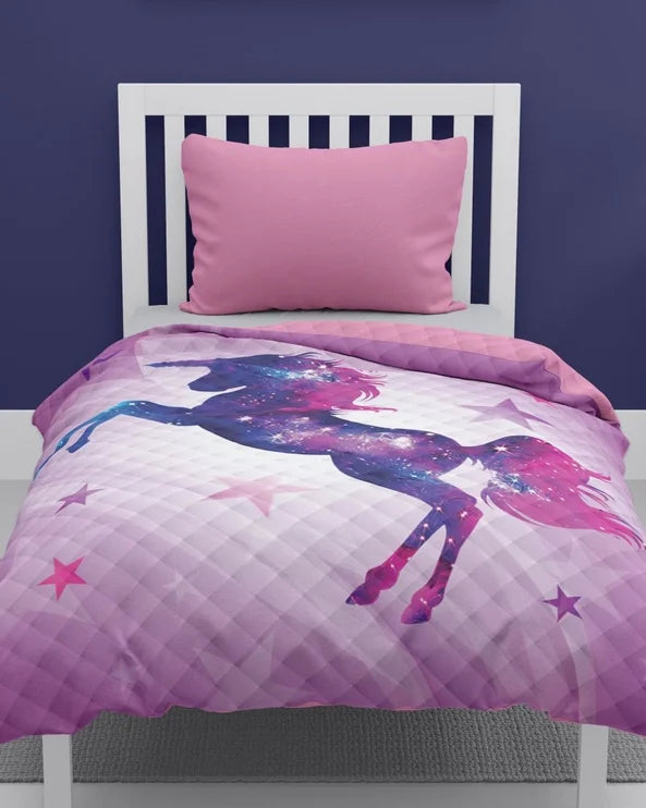 Bedsprei Magical Unicorn - 1-persoons (170x210 cm)