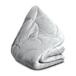 Dekbed Zonder Overtrek - Stone Grey - Velvet