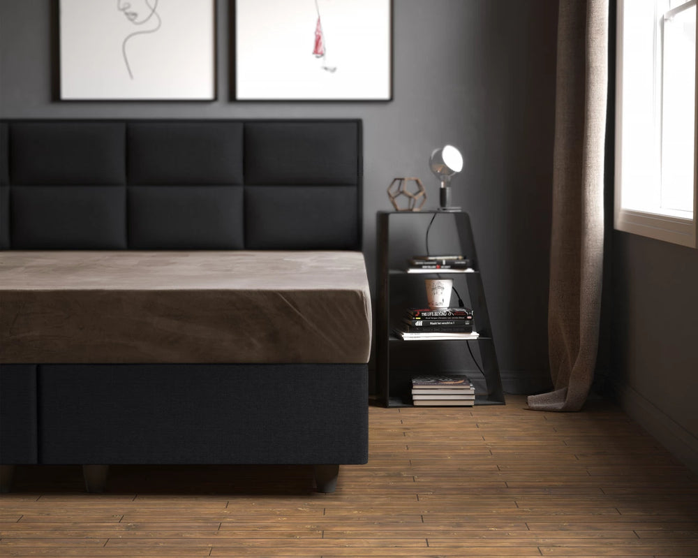 Velvet Hoeslaken - taupe