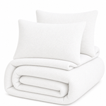 Decoware dekbed zonder overtrek incl. kussensloop - Mousseline - wit