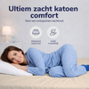 Decoware hoeslaken - katoen - zand