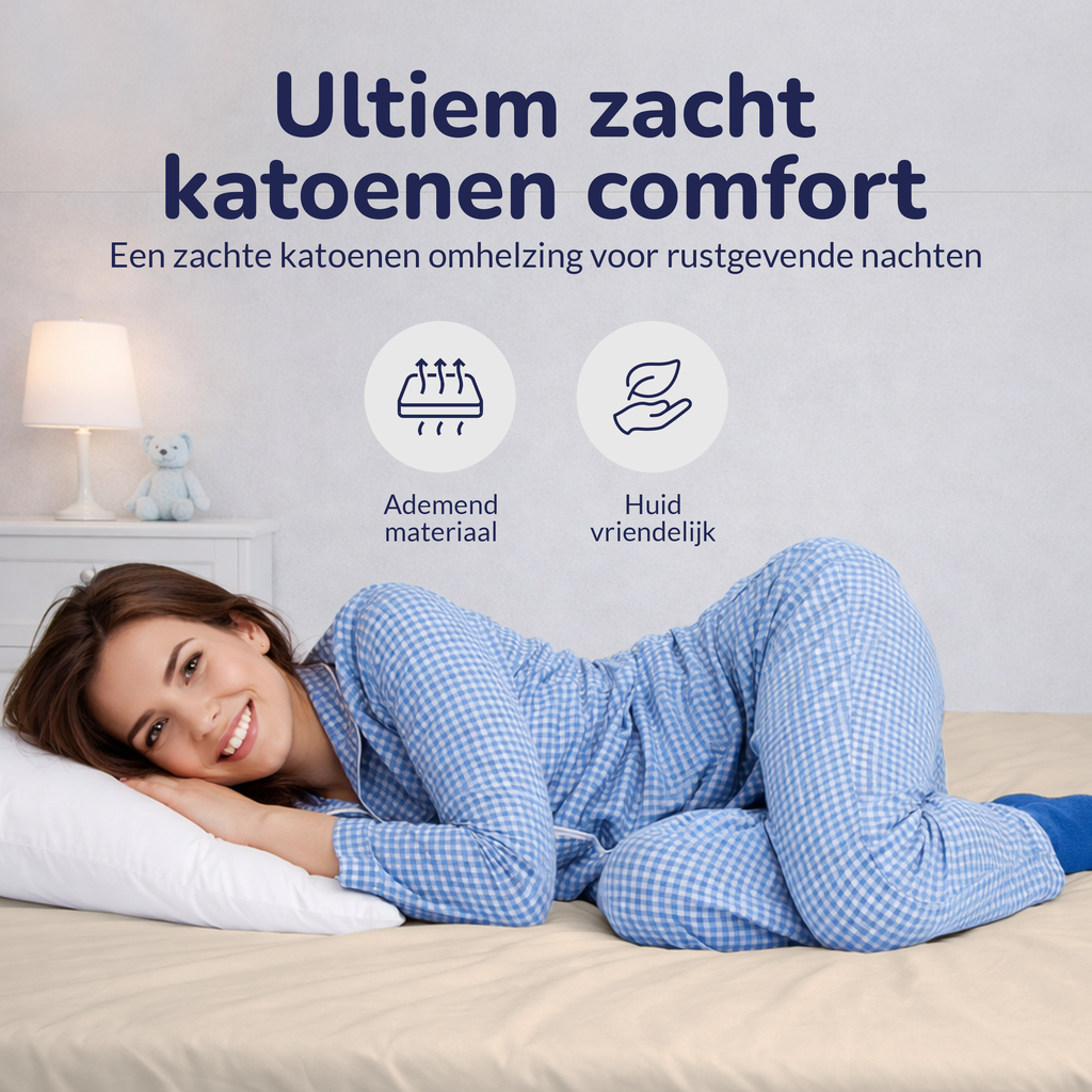 Decoware Hoeslaken - jersey - Zand