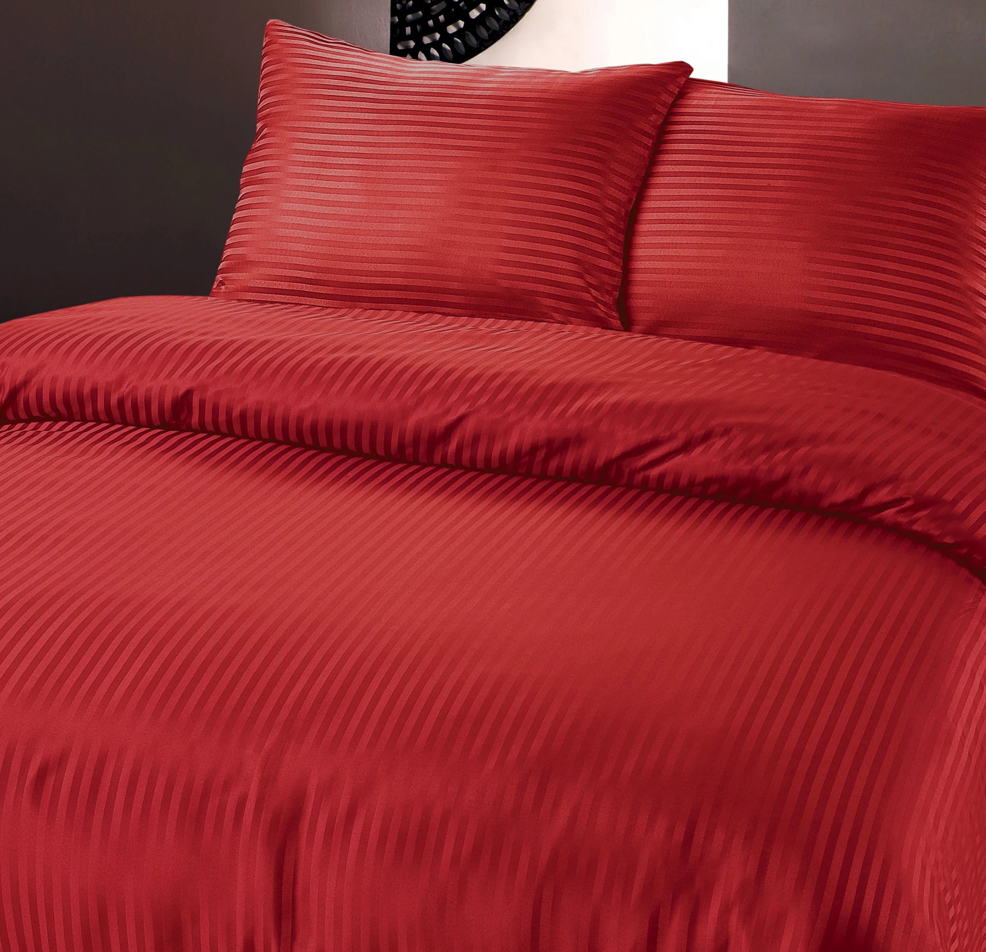 ZENsation dekbedovertrek Dallas rood - Microvezel - 2-persoons (200x220 + 2st 60x70cm)