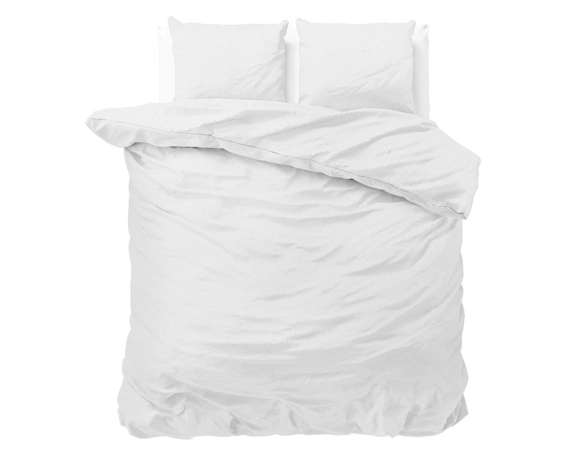 ZENsation dekbedovertrek Satin point - wit - Microvezel - 1-persoons (140x220 + 60x70cm)