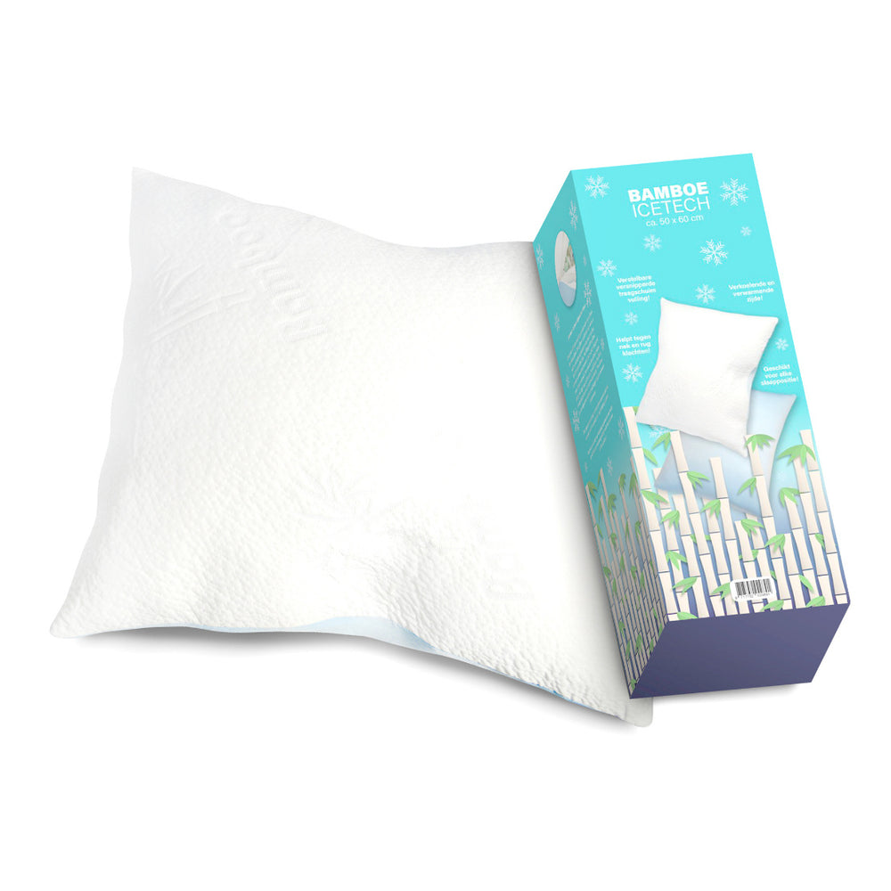 Ice Yarn 3D Kussen - Bamboo - 50x60 cm