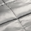 Easy dekbed en overtrek in 1 - Glans satijn - 250 gsm - Silver Grey